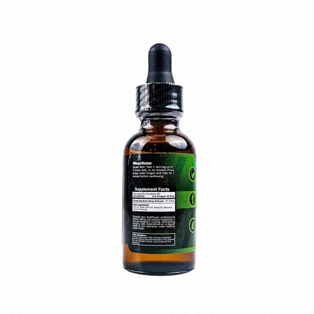 hemp bomb cbd oil 2000 mg nutrition facts in white background