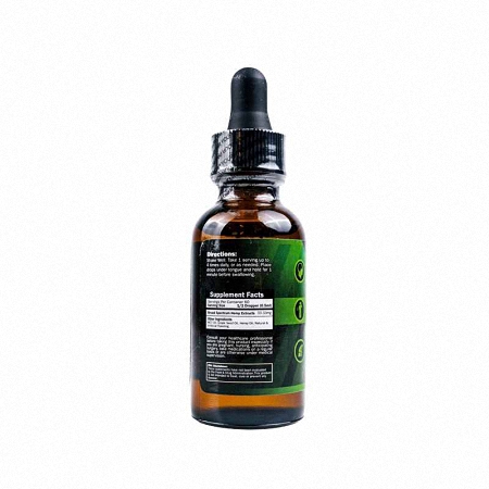 hemp bomb cbd oil 2000 mg nutrition facts in white background