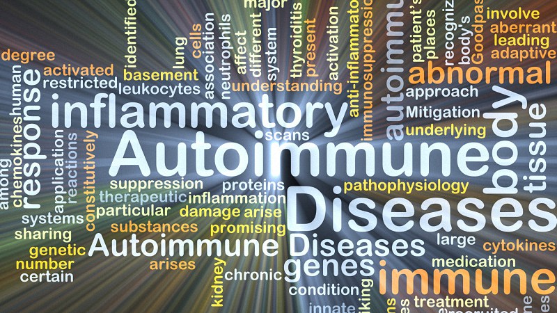 illustration of autoimmune disease