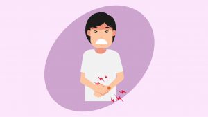 Illustration of a patient suffering from Carpal Tunnel Syndrome