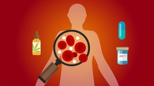 Illustration of Person with Leukemia
